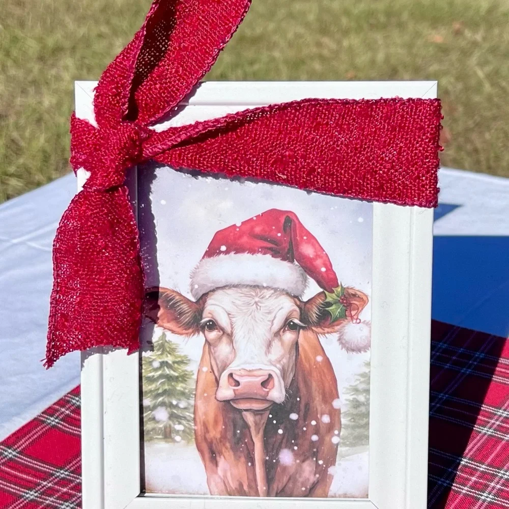 Festive Holiday Print Frames from Rustic to Elegant, Buyer Choice for Print‎